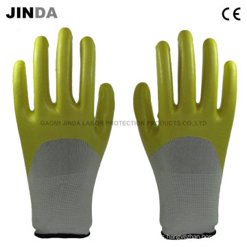 Guantes de Trabajo de Trabajo Protegido con Nitrilo (NH001)